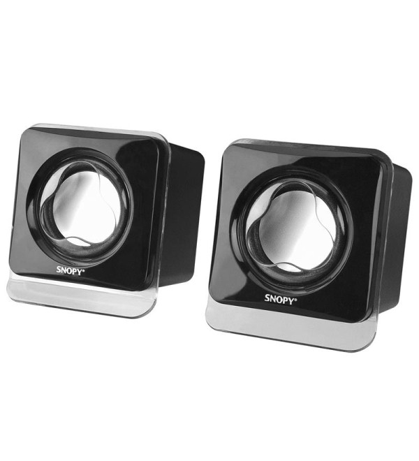 SNOPY SN-121 2.0 SİYAH 3WX2 USB MİNİ SPEAKER HOPARLÖR