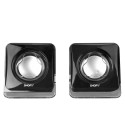 SNOPY SN-121 2.0 SİYAH 3WX2 USB MİNİ SPEAKER HOPARLÖR