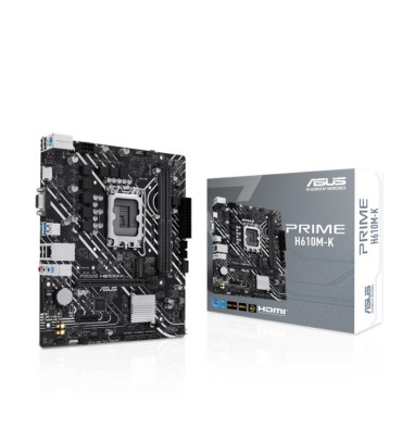 ASUS PRIME H610M-K DDR5 5600MHZ 1XVGA 1XHDMI 1XM.2 USB 3.2 MATX 1700P (13. VE 12.NESİL İŞLEMCİ UYUMLU) ASUS PRIME H610M-K DDR5 5600MHZ 1XVGA 1XHDMI 1XM.2 USB 3.2 MATX 1700P (13. VE 12.NESİL İŞLEMCİ UYUMLU)