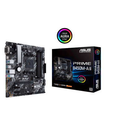 ASUS PRIME B450M-A II DDR4 4400MHZ 1XVGA 1XHDMI 1XDVI 1XM.2 USB 3.2 MATX AM4 (1.,2. VE 3.NESİL İŞLEMCİ UYUMLU) ASUS PRIME B450M-A II DDR4 4400MHZ 1XVGA 1XHDMI 1XDVI 1XM.2 USB 3.2 MATX AM4 (1.,2. VE 3.NESİL İŞLEMCİ UYUMLU)