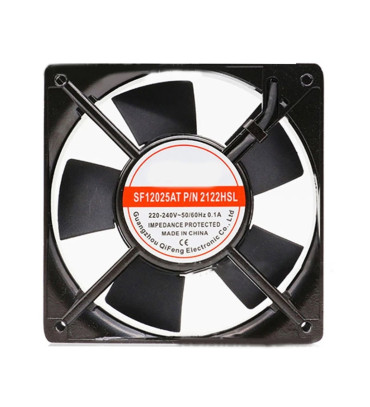 DXT POWERMASTER 120X120X25 MM 220 VOLT METAL KASA FAN DXT POWERMASTER 120X120X25 MM 220 VOLT METAL KASA FAN