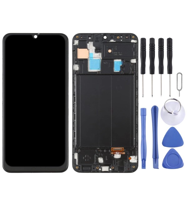 Samsung Uyumlu Galaxy SM-A305 A30 Ekran Lcd Dokunmatik Full Çıtalı TFT (AAA Kalite)