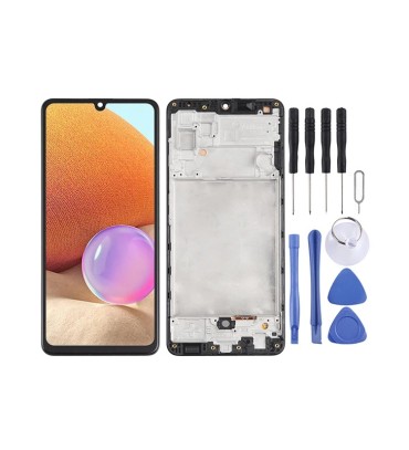 Samsung Uyumlu Galaxy SM-A325 A32 4G Ekran Lcd Dokunmatik Full Çıtalı