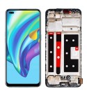 Oppo Uyumlu Oppo (CPH2125) Reno 4 Lite Ekran Lcd Dokunmatik Full Çıtalı Oled (AA Kalite)