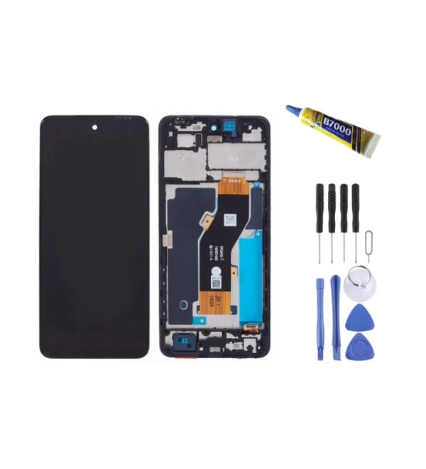 Infinix Smart 8 Uyumlu Ekran LCD Dokunmatik Full Çıtalı