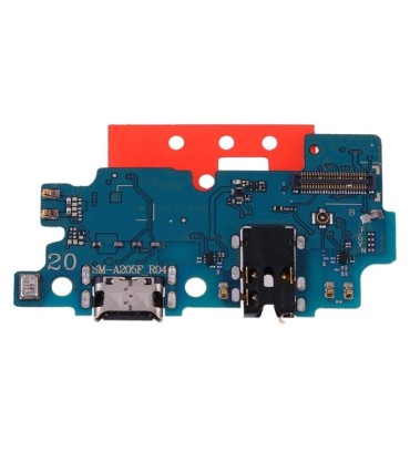 Samsung Uyumlu Galaxy SM-A205 A20 Şarj Soketi Mikrofon Bordu