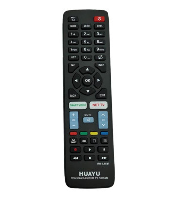 DEXTER HUAYU KL RM-L1587 SAMSUNG-LG-SONY-PHILIPS-PANASONIC UNIVERSAL LCD TV KUMANDA