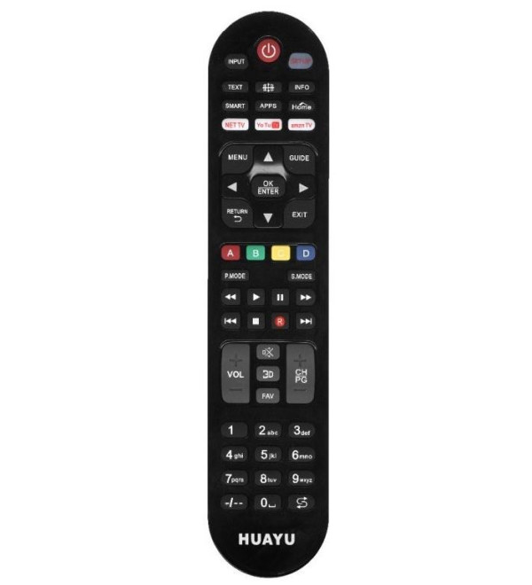 HUAYU URC1517 NETFLIX-YOUTUBE-AMAZON TUŞLU LCD LED TV UNIVERSAL KUMANDA