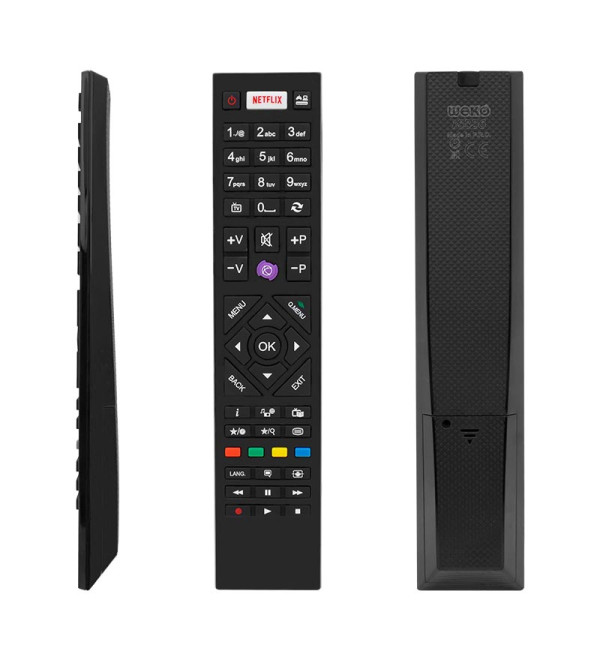 WEKO KL VESTEL RC4880 NETFLIX TUŞLU YENİ MODEL MOR TUŞLU LCD LED TV KUMANDA