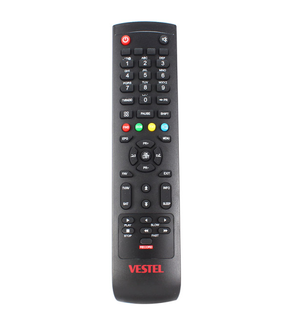 WEkO KR VESTEL RECORD TUŞLU LCD KUMANDA (7050=33184)