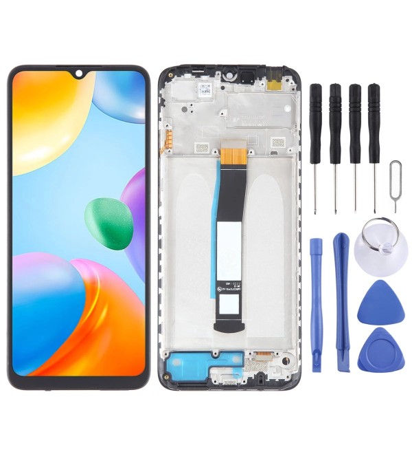 Poco Uyumlu 220333QP Poco C40 Ekran Lcd Dokunmatik Full Çıtalı (A Kalite)