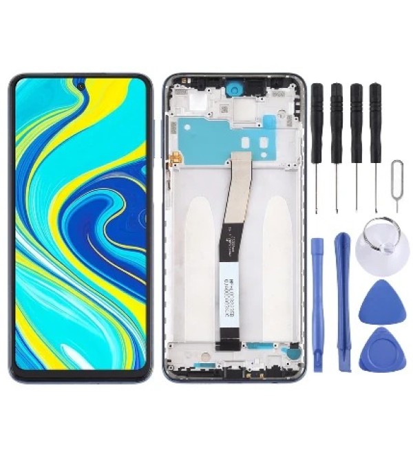 Xiaomi Uyumlu M2003J15SC Redmi Note 9S Ekran Lcd Dokunmatik Full Çıtalı (A Kalite)