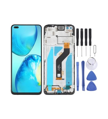 Infinix Note 8 Uyumlu Ekran LCD Dokunmatik Full Çıtalı