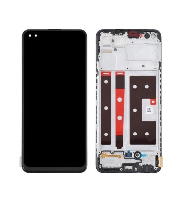 Oppo (CPH2125 ) Reno 4 Lite Ekran Lcd Uyumlu Dokunmatik Full Çıtalı TFT