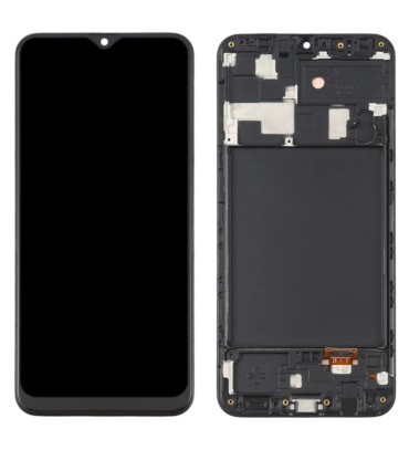 Samsung Uyumlu Galaxy SM-A205 A20 Ekran Lcd Dokunmatik Full Çıtalı Oled (AA Kalite)