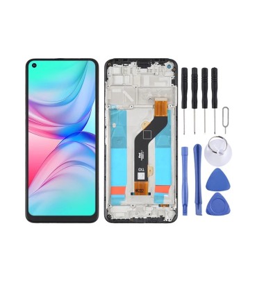 Infinix Hot 10 Uyumlu Ekran LCD Dokunmatik Full Çıtalı