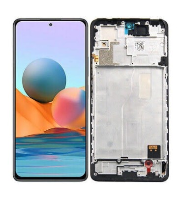 Xiaomi Uyumlu M2101K6G Redmi Note 10 Pro 4G Ekran Lcd Dokunmatik Full Çıtalı TFT (AAA Kalite)