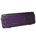 HELLO HL-4616 4 MAKRO TUŞLU 3 RENK IŞIKLI KABLOLU GAMING OYUNCU KLAVYE